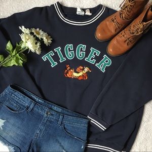 🐯💙90s TIGGER vintage pullover sweater💙🐯